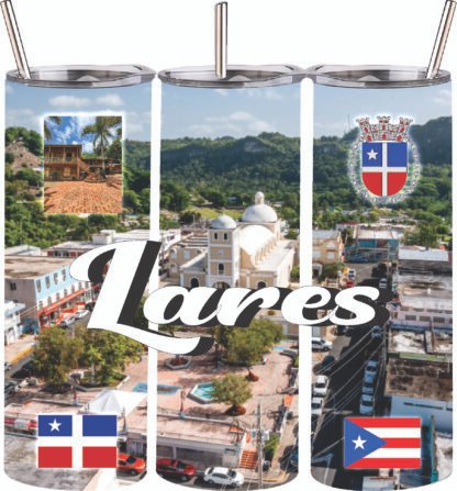 Lares Puerto Rico License Plate / Mugs, Tumblers, Keychains, Car Coasters / Personalized - Image 2