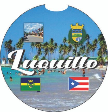 Luquillo Puerto Rico License Plate / Mugs, Tumblers, Keychains, Car Coasters / Personalized - Image 7