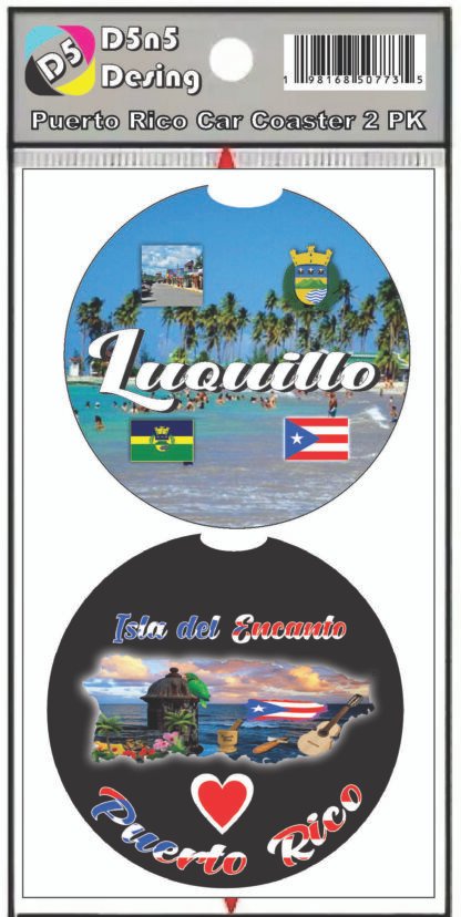 Luquillo Puerto Rico License Plate / Mugs, Tumblers, Keychains, Car Coasters / Personalized - Image 8