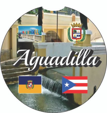 Aguadilla Puerto Rico License Plate / Mugs, Tumblers, Keychains, Car Coasters / Personalized - Image 2