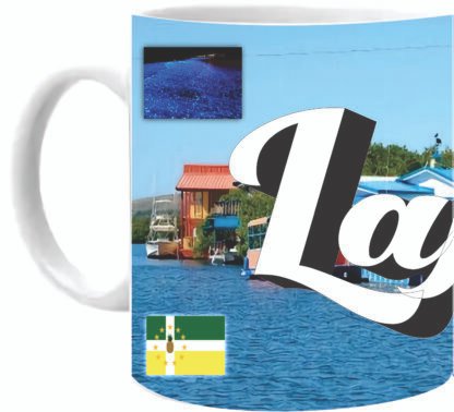 Lajas Puerto Rico Mug 11oz White Coffee or Tea Cup With White Gift Boxes