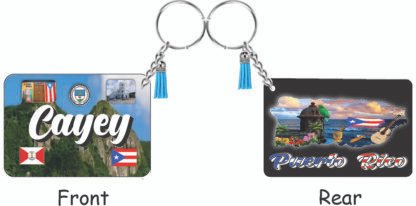 Cayey Puerto Rico Keychain: The Perfect Gift and Accessory