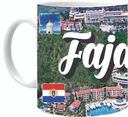 Fajardo Puerto Rico Mug 11oz White Coffee or Tea Cup With White Gift Boxes